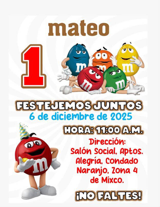 Invitación personalizada
