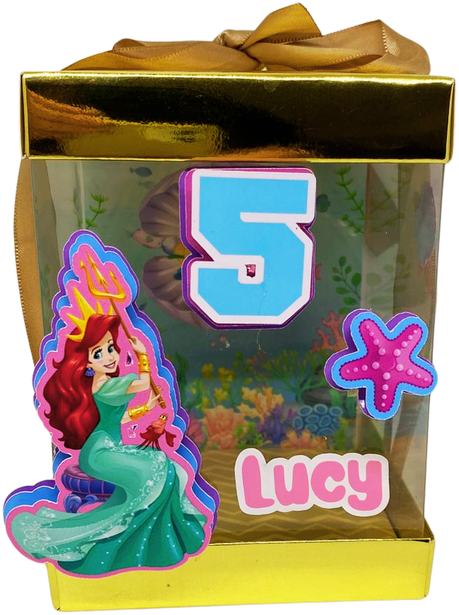 Bolsita Goodybag personalizada con temática de sirena